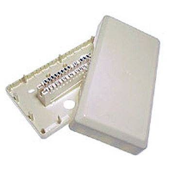 NETDIGITAL, IDC Distribution box, Plastic, Cream, Wall mount, 10 pair,