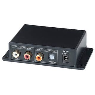 XTENDR, Analogue to Digital Bi-directional audio converter, Analogue to digital coax, Digital coax to optical, DIP switch selectable, 48KHz sampling, LED lock indicator,