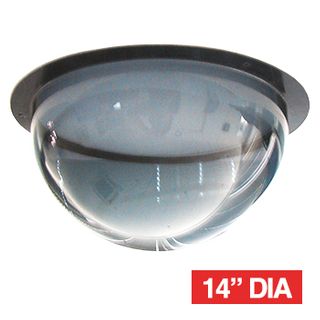 NETDIGITAL, Acrylic dome, Clear, 14" (355mm) diameter, Blackout tint available on request,