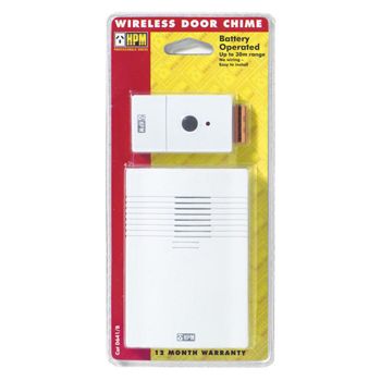 HPM, Bell press, Suits plug in door chime,