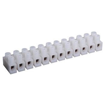 NETDIGITAL, Terminal Block, 12 way 50A @ 600V, Wire protector type,