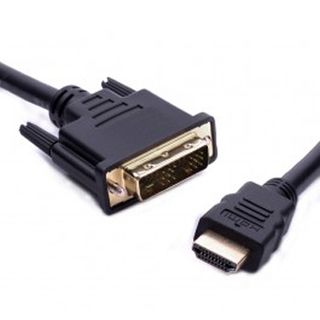 NETDIGITAL, HDMI interface lead, Metal HDMI male to Metal DVI-D male, 5m cable length,