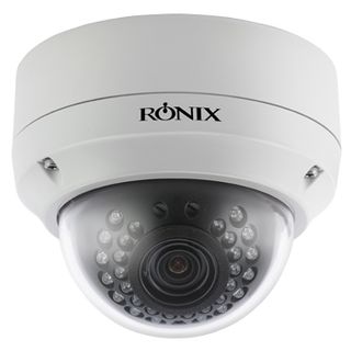 RONIX, HD-IP vandal dome camera, IR, WDR, 2.3MP/Full HD 1080p 1/2.9" CMOS, 3.6X (2.8 - 10.0mm) megapixel VF AI lens, Day/Night (ICR), 0.0005Lux (sens-up), IP68 & IK10, Tri axis, 12V DC/24V AC, POE