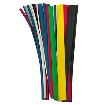 NETDIGITAL, Heat shrink tubing kit, assorted colours and sizes, 2.5-10mm, 2:1 shrink ratio