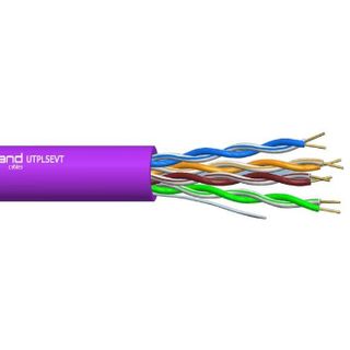 CABLE, Cat5E 4 pair 8 x 1/0.51 UTP violet, 300m box,