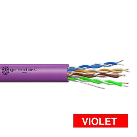 CABLE, Cat5E 4 pair 8 x 1/0.51 UTP violet, 300m box,