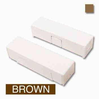 TAG, Reed switch (magnetic contact), Concealed screws, Surface mount, Brown, C/O (changeover), 2" (50.8mm) length, 3/8" (9.53mm) width, 1.2" (30.48mm) height, 1" (25.4mm) gap,