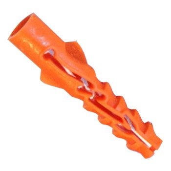 RAMSET, Anchor, Ramplug type, 40mm (L), 8mm hole dia, Suits 10 - 14 gauge screws,