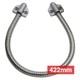 ULTRA ACCESS, Power transfer, Armoured door loop, 422mm length, Small diameter, Heavy duty metal ends,