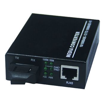 XTENDR, 10/100/1000M Ethernet Media converter, Complies to 1000Base-FX, IEEE802.3ab, (1Q, TX, RX, GB and PWR) LED, RJ45 port MDI/MDIX auto, Multi-mode, SC connector, 5V DC,