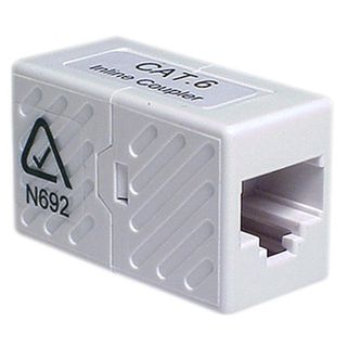 RJ45, Cat6 In-Line Coupler, Female To Female,
