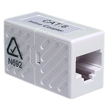 RJ45, Cat6 In-Line Coupler, Female To Female,