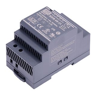 HIKVISION, Intercom, Gen 2, 24V DC power supply for DS-KAD706, DS-KAD706-S, 60W, DIN rail mount, 24V DC,
