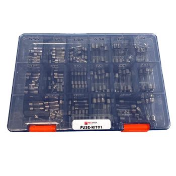 NETDIGITAL, Fuse kit, 2AG, 0.5 - 10Amp, 3AG, 0.5 - 10Amp,