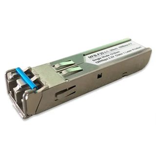 PLANET, GBIC fibre transceiver, 100Mbps speed, LC connector, Single mode, Up to 20km, 1310nm wavelength, 100Base-X SFP (small form pluggable)