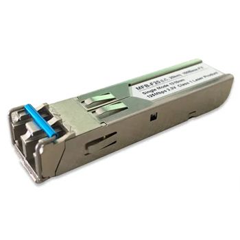 PLANET, GBIC fibre transceiver, 100Mbps speed, LC connector, Single mode, Up to 20km, 1310nm wavelength, 100Base-X SFP (small form pluggable)
