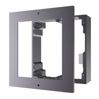 HIKVISION, Intercom, Gen 2, 1 Module, Surface mount enclosure, fits 1 modules, Aluminium, with accessories, box 117x107x32.7mm