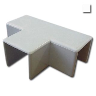 AUSSIEDUCT, 25 x 25mm, Flat tee, White,