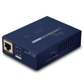 PLANET, POE injector, Ultra, Single Port, 10/100/1000Mbps, 60 Watts, Includes external power adapter