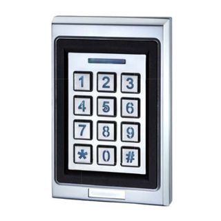 GEM, Keypad/ BLE Reader, Up to 200 users, Standalone PIN code or Bluetooth 4.2 operation, Up to 10m read range, 5A relay outputs, Metal, Backlit keys, 12-24V DC