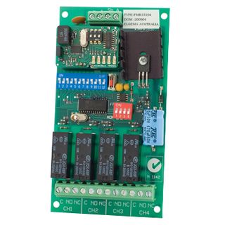 ELSEMA, Receiver, 4 Channel, 151MHz FM signal, 11-28V AC/DC,