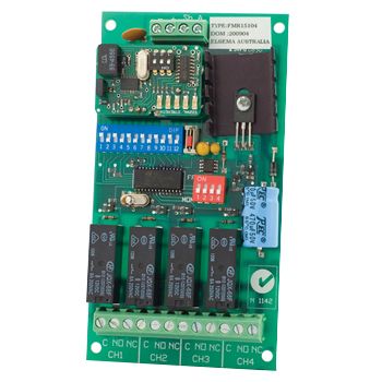 ELSEMA, Receiver, 4 Channel, 151MHz FM signal, 11-28V AC/DC,