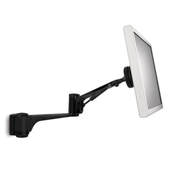 ATDEC, Spacedec, Monitor bracket, Articulated arm, Wall mount, Black, Suits LCD from 12" (30cm) - 24" (61cm), 9kg holding force,