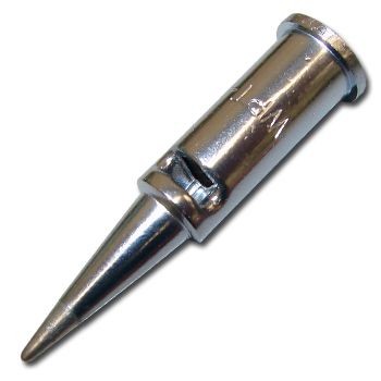 WELLER, Soldering iron tip, 1.0mm, Taper needle, Suits WPA2 Pyropen cordless soldering iron,