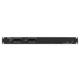 TOA, 2 Channel 100 Volt Line Digital Power amplifier, All inputs balanced or unballanced, Very low heat dissipation, 1RU,