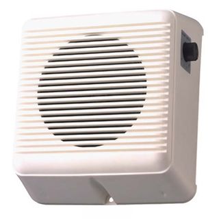 TOA, 5" Single Cone Box speaker, Wall mount, 6W, Plastic enclosure, 100V line (Taps at 2.5, 5,10W), with Attenuator,