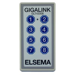 ELSEMA GIGALINK, Transmitter, 433MHz Eight channel transmitter,