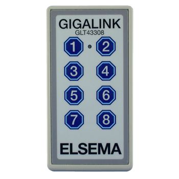 ELSEMA GIGALINK, Transmitter, 433MHz Eight channel transmitter,