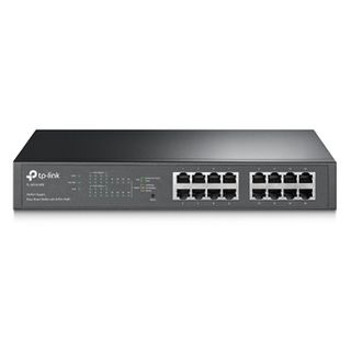 TP LINK, TL-SG1016PE 16-Port Gigabit Desktop/Rackmount Switch With 8-Port PoE+