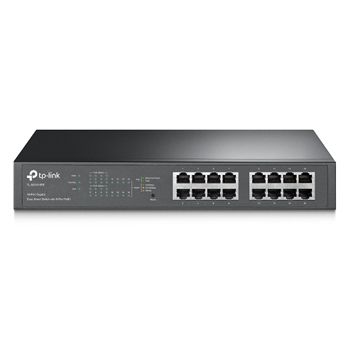 TP LINK, TL-SG1016PE 16-Port Gigabit Desktop/Rackmount Switch With 8-Port PoE+