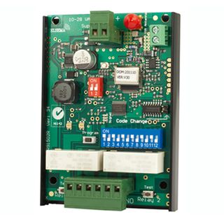 ELSEMA, Receiver, 2 Channel, 915-928 MHz, 4 Relay outputs, PCB only, 10-28V AC/DC, Requires ANT915MHz series antenna,