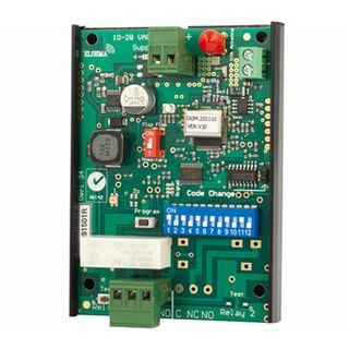 ELSEMA, Receiver, 1 Channel, 915-928 MHz, 4 Relay outputs, PCB only, 10-28V AC/DC, Requires ANT915MHz series antenna,
