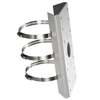 HIKVISION, Pole mount adaptor, Requires Wall Mount bracket, Suits Hilook and Hikvision wall mount brackets