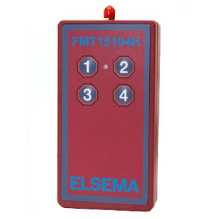 ELSEMA, Transmitter, 4 Channel, 100mW, Includes antenna,  9VDC battery required,