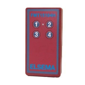 ELSEMA, Transmitter, 4 Channel, 100mW, Includes antenna,  9VDC battery required,