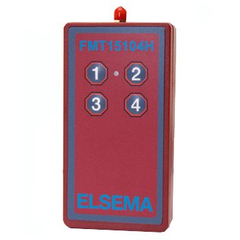 ELSEMA, Transmitter, 4 Channel, 100mW, Includes antenna,  9VDC battery required,