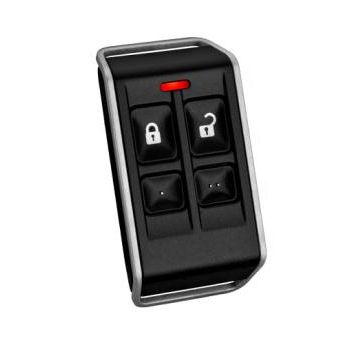 BOSCH, Radion Series, Wireless key fob transmitter, Deluxe black case, 4 button, Suits RFRC-STR2 & B810 receivers, 433MHz,