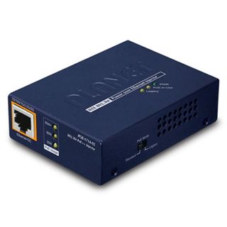 Planet, POE injector, Ultra, Single Port, 10/100/1000Mbps, 95 Watts, Includes external power adapter,
