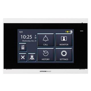 AIPHONE, IX Series, Room station, 7" LCD, Video, Colour, Hands free, Thin profile, Call tone mute with indicator, IP Direct communication, POE,