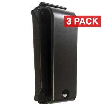 BOSCH, Radion Series, Belt Clip mounting bracket, 3 PACK, Suits Radion style wireless key fob transmitters and panic buttons,