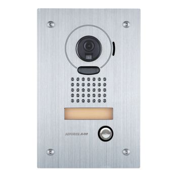 AIPHONE, JO Series, Door station, Video, Colour, Stainless steel plate, Flush mount, Vandal resistant, Suits JO1MD,