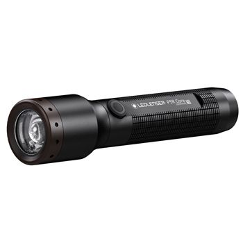 TORCH, Led Lenser, P5R Core, High performance LED torch, Rechargeable, 350 Lumens, 3 light functions, White beam. AC plug or USB charging options, IP68,