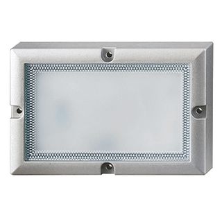 QLIGHT, High Intensity LED work light, Water, Vibration and oil resistant, 155x105mm, White light, 620 Lux at 1m, 2m wide beam, 14 Watts, IP67/IP69K, Rear cable entry