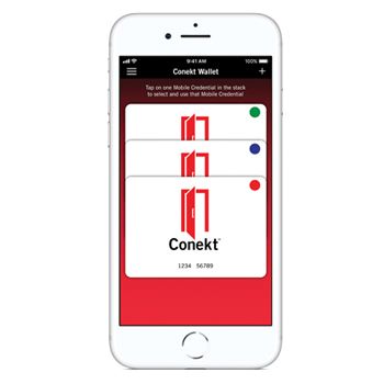 KERI, Mobile credential, 2.4GHz mobile credential, BLE for BLE enabled phones, NFC, Mifare format,