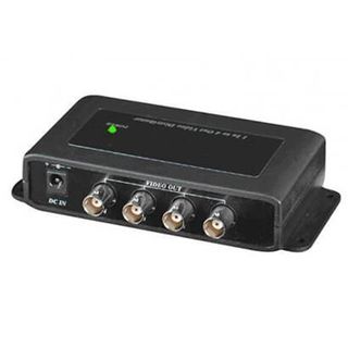 XTENDR, Video Distributor, 1 input 4 output video distributor, suits AHD, HD-CVI and HD-TVI signal,