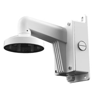 HIKVISION, Wall mount pendant, Suits Hikvision G series turrets, Provides pendant wall mounting for turrets, With Junction Box